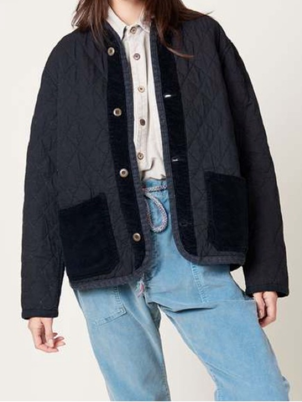 Dr. Collectors Unisex Quilted Bomber Jacket - Black